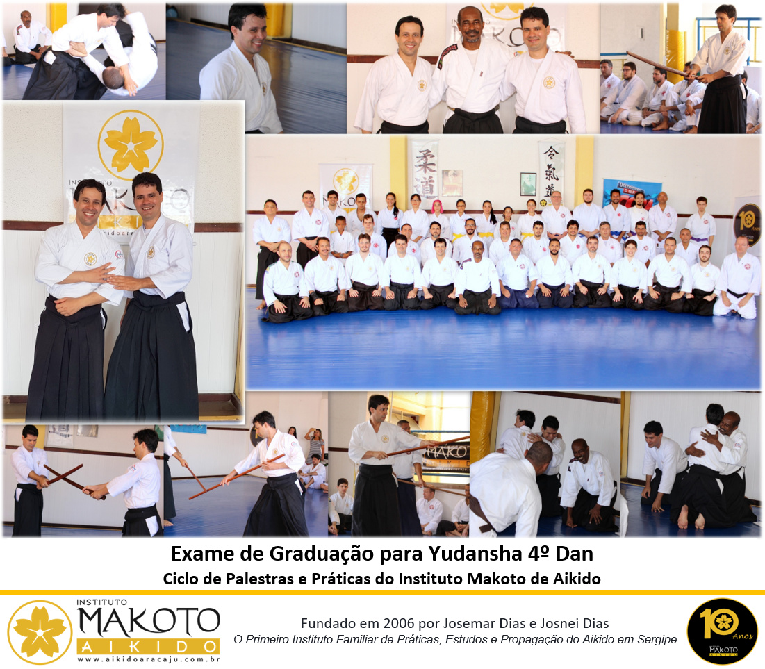 Exame de graduação - yudansha 4º dan